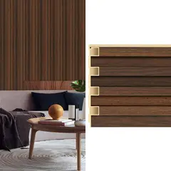 HOLZTEK - WallPanel WPC Café 16.8x240 cm 0.39m2 Café Oscuro