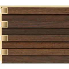 HOLZTEK - WallPanel WPC Café 16.8x240 cm 0.39m2 Café Oscuro