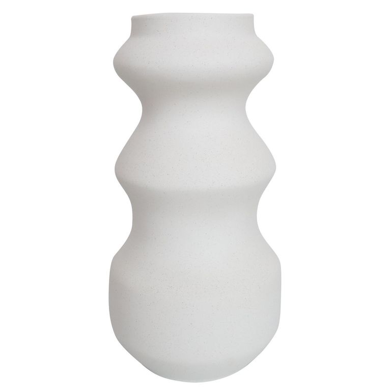 Florero de Cerámica Blanco 25.7cm