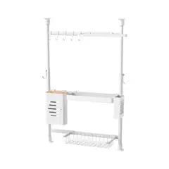 JUST HOME COLLECTION - Organizador de Cocina Ajustable Multiuso