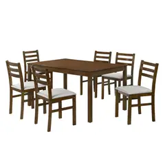 JUST HOME COLLECTION - Juego de Comedor Starter 6 Personas