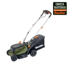 BAUKER - Set Cortacésped Inalámbrico 20V + Batería