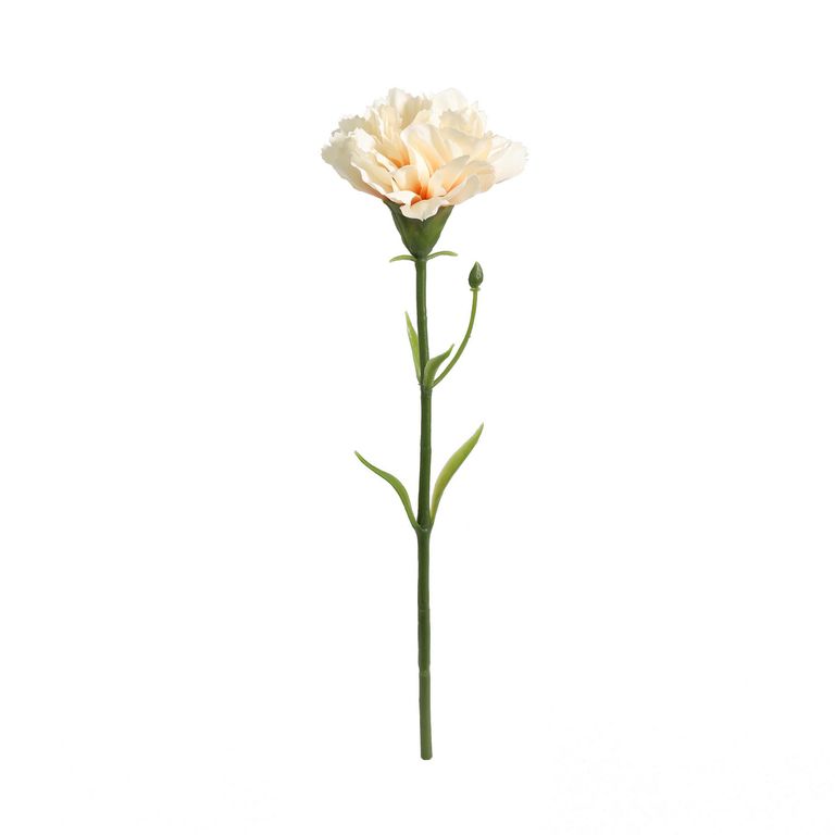 Vara Clavel Artificial 29 cm Blanca