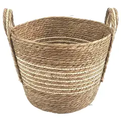 JUST HOME COLLECTION - Canasto Trenzado 32x28 cm