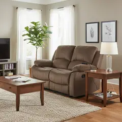 JUST HOME COLLECTION - Sofá Berger Calentador Masajeador 2 Cuerpos Atlanta