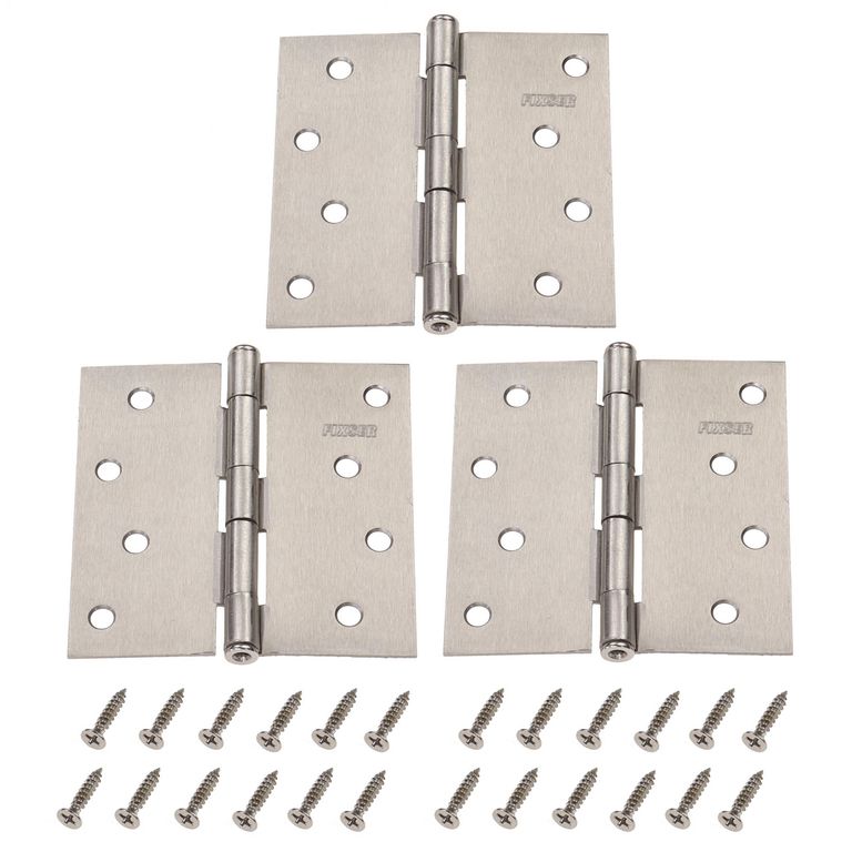 Pack de 3 Bisagras Acero 4x4