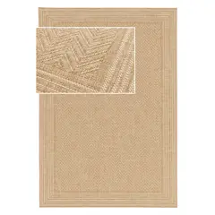 JUST HOME COLLECTION - Alfombra Jack 120x170 cm Arena