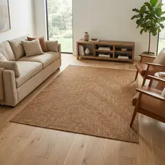 JUST HOME COLLECTION - Alfombra Jack 160x230 cm Café
