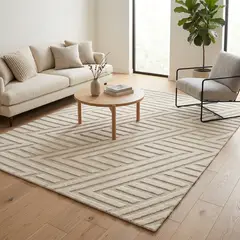 JUST HOME COLLECTION - Alfombra Cocoon 200x290cm Blanco