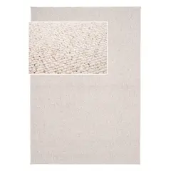 JUST HOME COLLECTION - Alfombra Pablo 120X170 Cm Crema