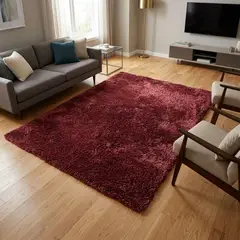 JUST HOME COLLECTION - Alfombra Shining Roja 120x170cm