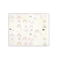 JUST HOME COLLECTION - Alfombra Infantil Arcoiris 150x180cm