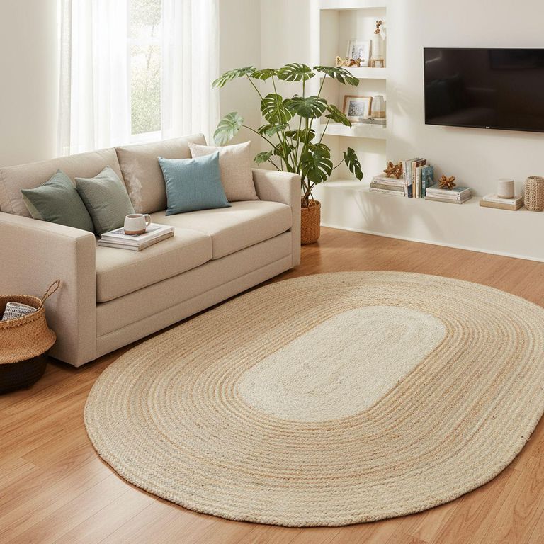 Alfombra Treccia 120x170 cm Natural