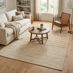 JUST HOME COLLECTION - Alfombra Rewind 160x230 cm Natural Dorado