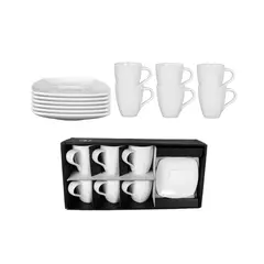 JUST HOME COLLECTION - Set De Café 160 ml 6 Puestos
