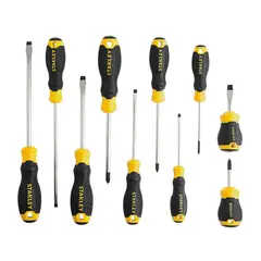 STANLEY - Set de Destornilladores 10 Piezas