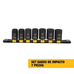 DEWALT - Set de Dados de Impacto 7 Piezas