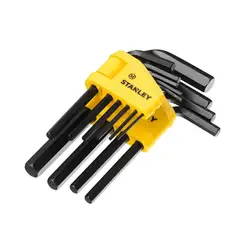 STANLEY - Juego de Llaves Hexagonales Métricas