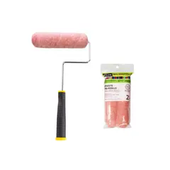 KOLOR - Mini Rodillo Multipropósito 16.5cm + Set x2 Repuestos de Mini Rodillo Multipropósito 16.5cm