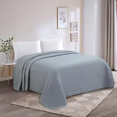 JUST HOME COLLECTION - Frazada Polar Gris 195x220cm