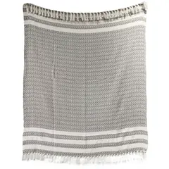 JUST HOME COLLECTION - Zigzag Especial Negro/Blanco