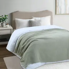 JUST HOME COLLECTION - Manta Boho Verde 130x160cm