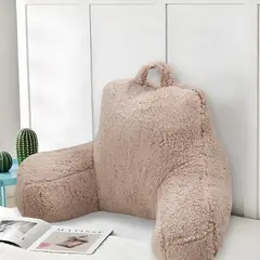 JUST HOME COLLECTION - Cojín Lumbar Taupe 40x60cm
