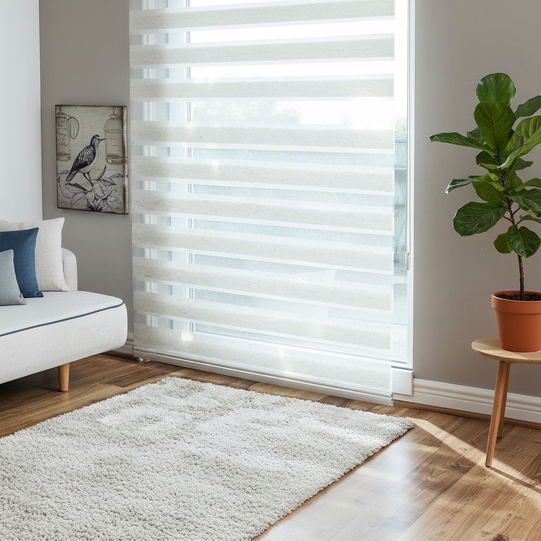 Cortina Enrollable Lino 180x165cm