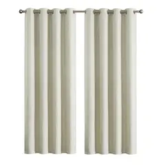 JUST HOME COLLECTION - Set cortina 140x250 cm Crema