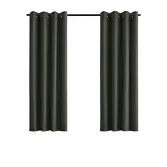JUST HOME COLLECTION - Cortina Black Out Grafito 140x180cm
