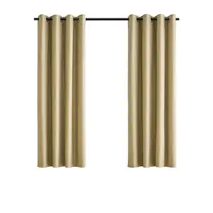 JUST HOME COLLECTION - Cortina Black Out Natural 140x180cm