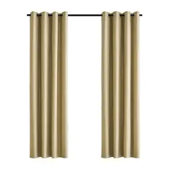 JUST HOME COLLECTION - Cortina Black Out Natural 140x250cm