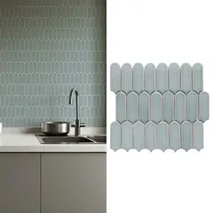 HOLZTEK - Malla Mosaico Pluma Menta 28x29.6cm