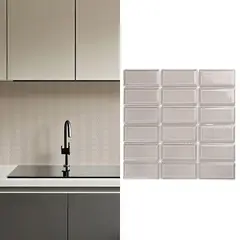 HOLZTEK - Porcelanato Brick Beige Brillante