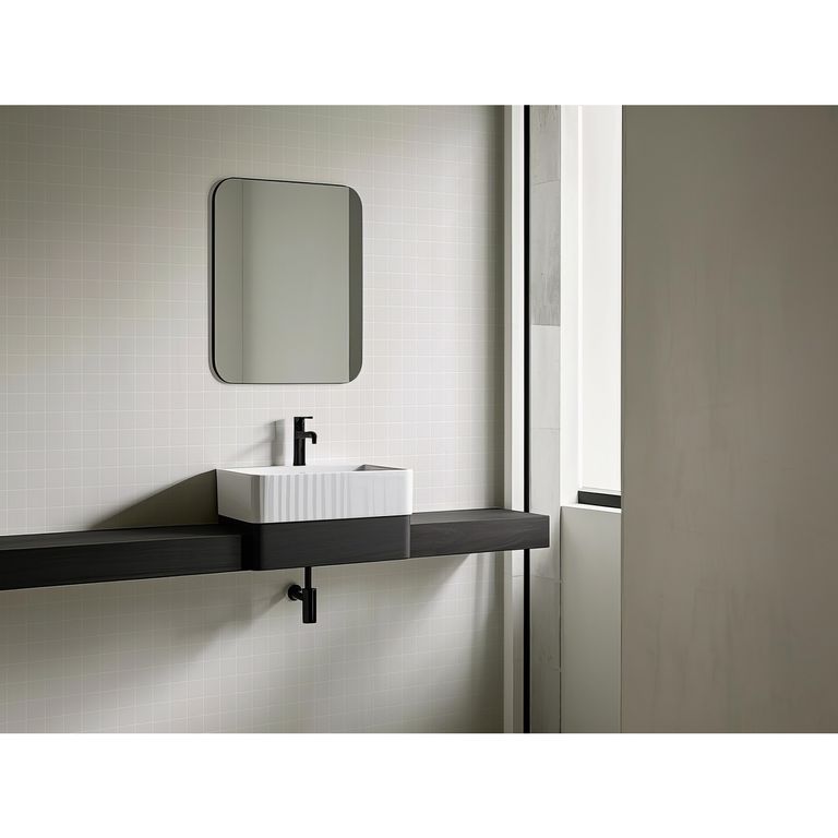 Malla Decorativa de Porcelanato Square Blanco Mate 30.6x30.6cm 0.09m2
