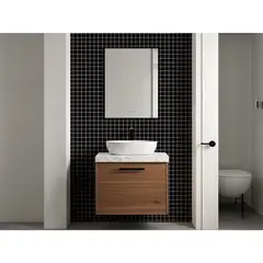 HOLZTEK - Malla Decorativa de Porcelanato Square Negro 30.6x30.6cm 0.09m2