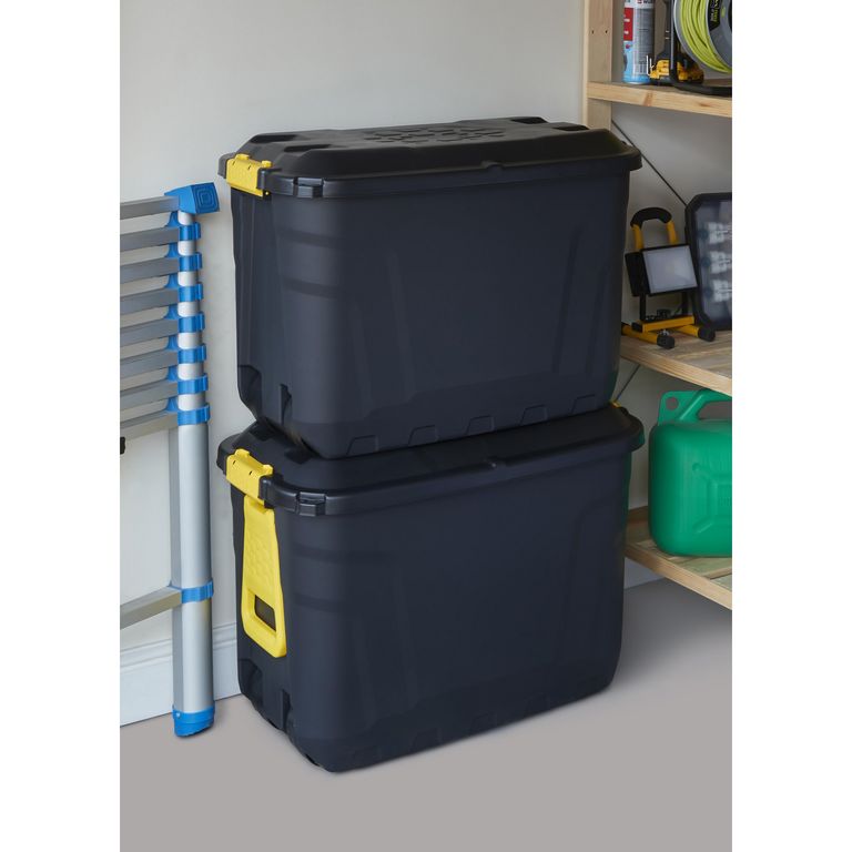 Caja Organizadora Heavy Duty 110L Negro