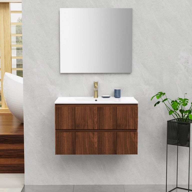 Mueble de Baño Oporto 80cm Madera