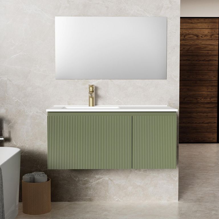 Mueble de Baño 90cm Cali Verde