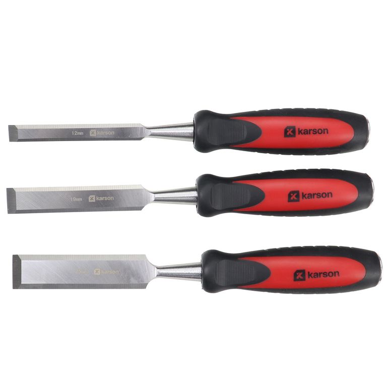 Set 3 Piezas Formones 8" para Madera