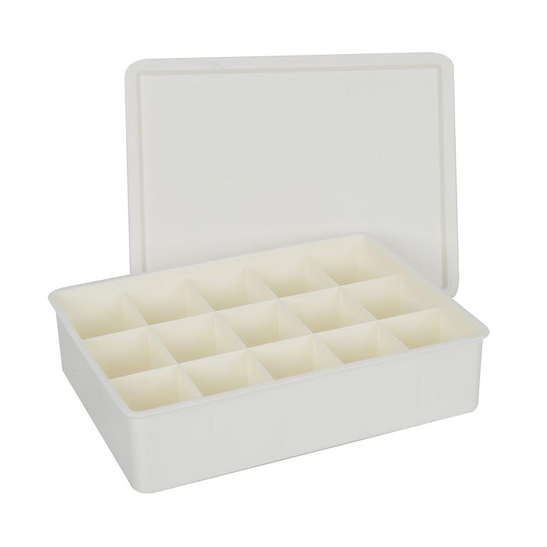 Organizador de Ropa Interior con 15 divisiones 24x32x7.5cm
