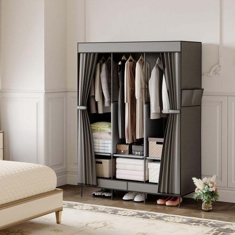 Closet de tela portátil Grande 125x177x45cm.