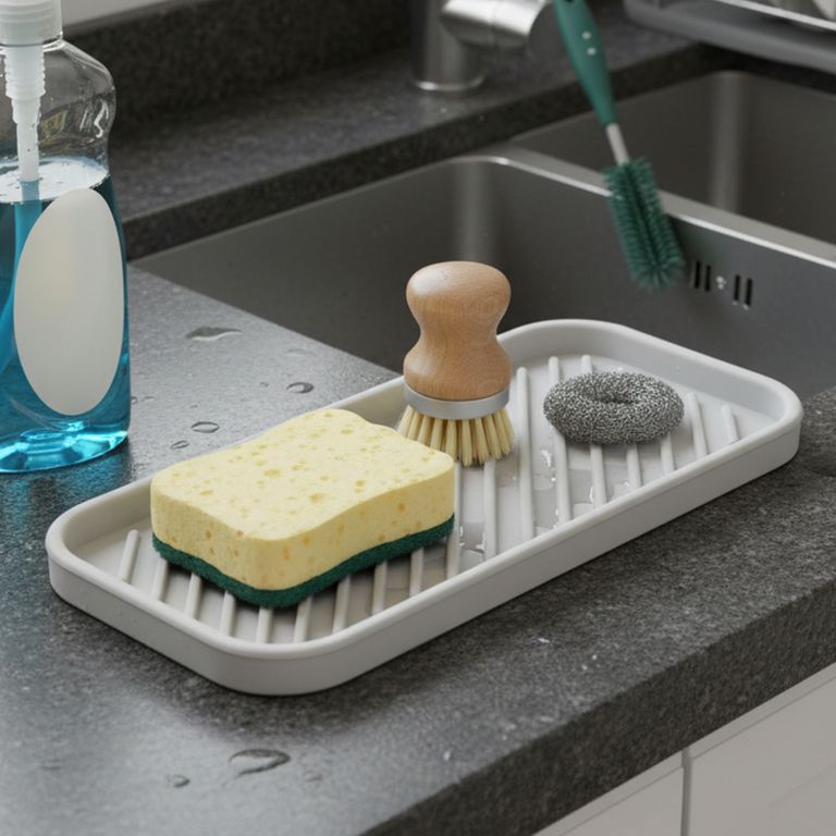 Porta Esponja para lavadero cocina de silicona