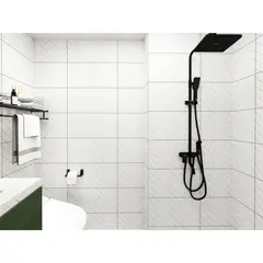 HOLZTEK - 30x60 cm Cerámica Pared Herring 30x60 1.62m2 Blanco 1.62 m2