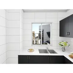 HOLZTEK - 30x60 cm Cerámico Pared Blanco Mate 30x60 1.8m2 blanco 1.8 m2