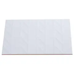 HOLZTEK - 25x40 cm Cerámica Pared Flecha 25x40 1.5m2 Blanco 1.5 m2