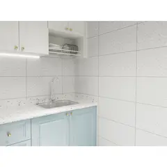 HOLZTEK - 30x60 cm Cerámica Pared Cuadrada RLV 30x60 1.62m2 Blanco 1.62 m2