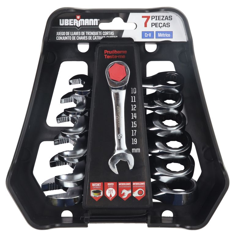 Set 7 Llaves Combi Ratchet