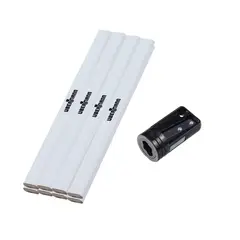 UBERMANN - Set 8 Lápices De Carpintero Con Sacapuntas