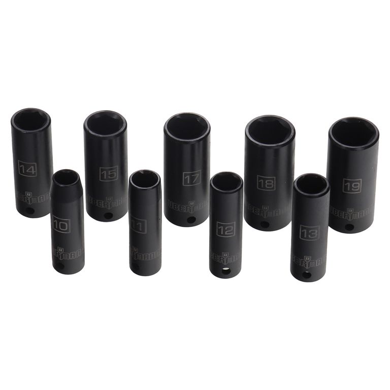 Set 9 Piezas Dados 3 8 Impacto Métrico